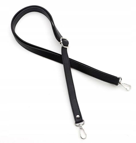 Pasek Regulowany Do Torby Torebki Skórzany Czarny na Arena.pl