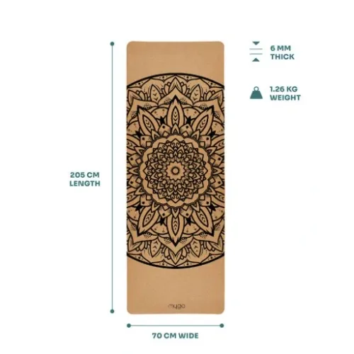 Mata do jogi myga - Mandala 6mm XL na Arena.pl