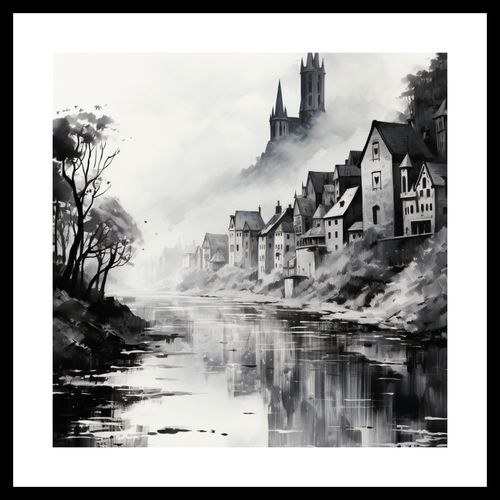 Plakat 30x30cm Mglisty Refleks na Arena.pl