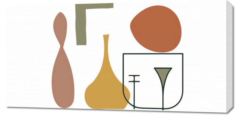 Obraz 100x50cm Naczynia zdjęcie 1