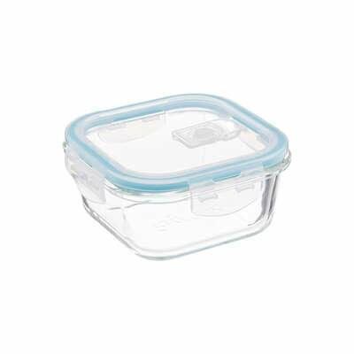 Szklany pojemnik na lunch 0,53l kwadratowy na Arena.pl