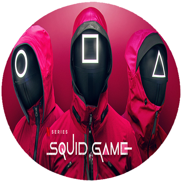 Opłatek na tort Squid Game zdjęcie 1