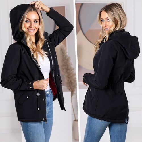 TALIOWANA WIOSENNA Kurtka PARKA z Kapturem 3 KOLORY Przejściowa XL na Arena.pl