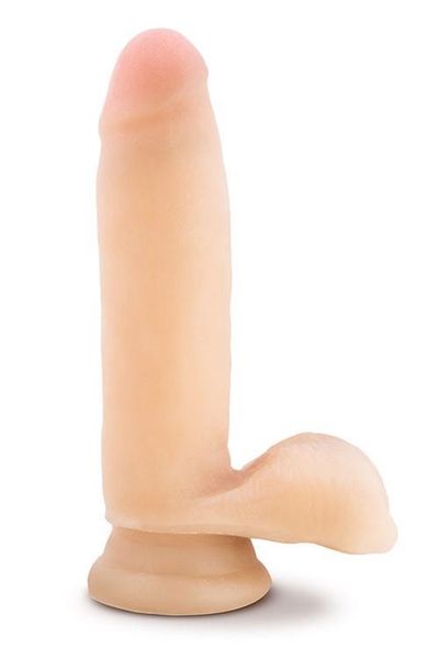Au Naturel 7Inch Sensa Feel Dildo Beig zdjęcie 2