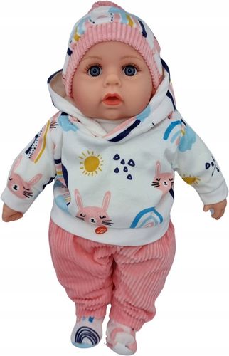 LALKA BOBAS MÓWI I ŚPIEWA POLSKI 45CM+SMOCZEK_38 na Arena.pl