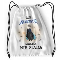 Plecak Dla Standupera Sportowy Szkolny Worek Z Nadrukiem Ze Zdjęciem