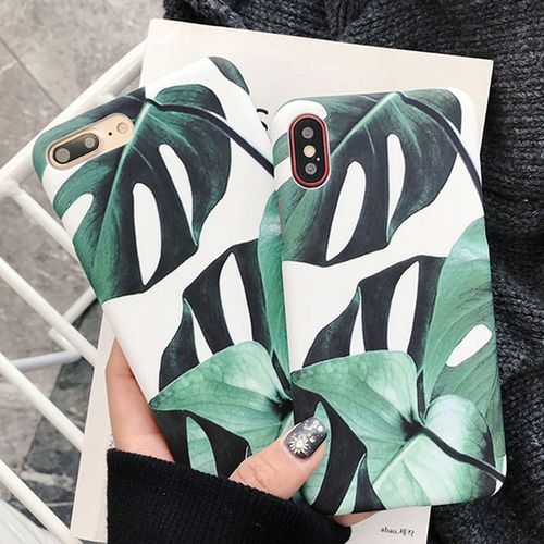 Etui Hard Case Iphone X Monstera Liście Leaves na Arena.pl