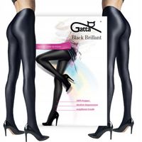 Rajstopy Gładkie Gatta Black Brillant Nero 3