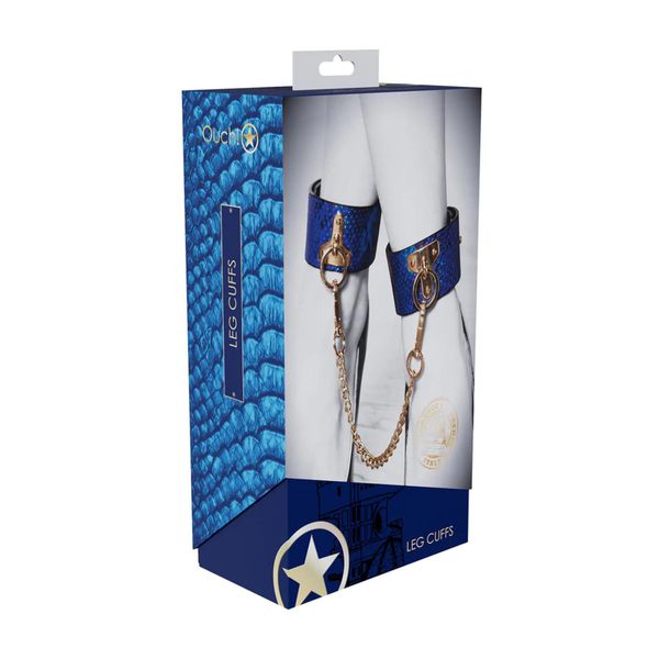 Florence Collection - Leg Cuffs - Blue zdjęcie 2