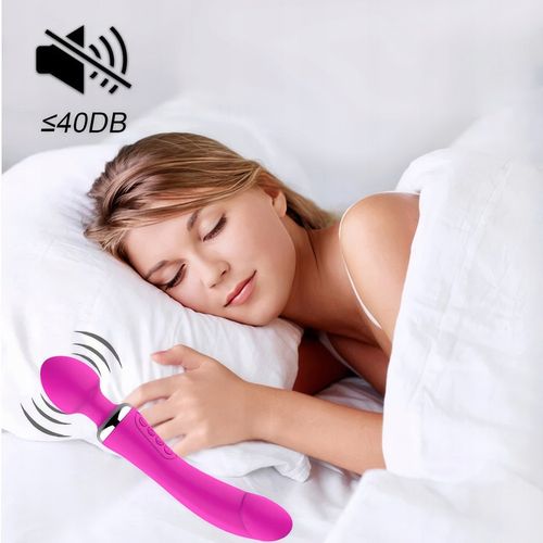 LUKSUSOWY WIBRATOR DAMSKI 2w1 PODGRZEWANY DO 45stC - USB DAWCA ORGAZMÓW na Arena.pl