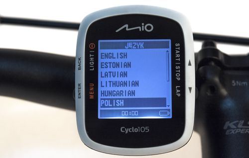 Licznik MIO Cyclo 105 + moduł GPS na Arena.pl