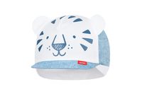 Broel DODGE czapka lniana z daszkiem dla chłopca niebieska 42-44