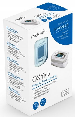 PULSOKSYMETR MICROLIFE OXY PULSOMETR NAPALCOWY SATURACJA NATLENIENIE na Arena.pl