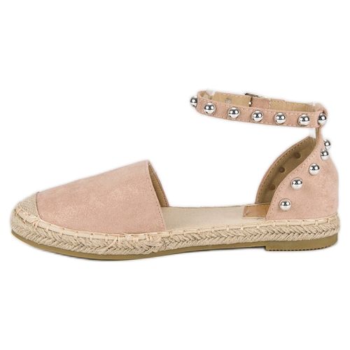 Pudrowe espadryle r.40 na Arena.pl