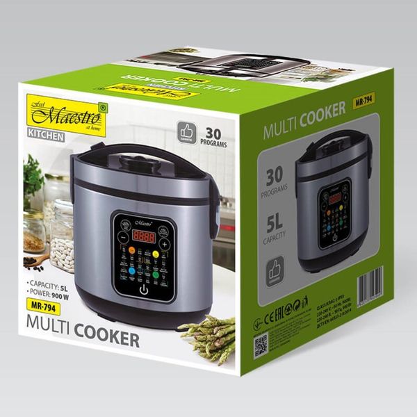 Multicooker garnek elektryczny 30 programów MAESTRO MR-794 zdjęcie 9