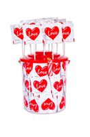 Lizak serce LOVE 80x12g