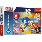 Puzzle Sonic 60 el. Sonic w akcji 17387