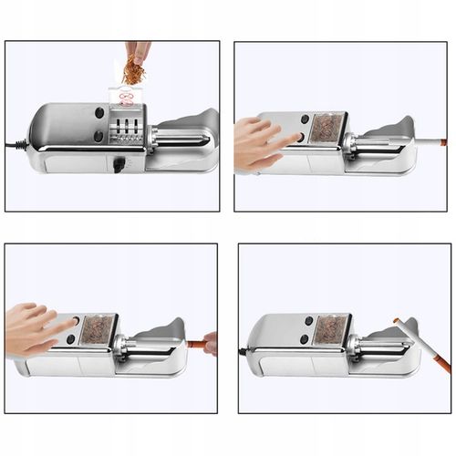 ELEKTRYCZNA MASZYNKA NABIJARKA MASZYNA DO NABIJANIA PAPIEROSÓW GILZ 8mm na Arena.pl