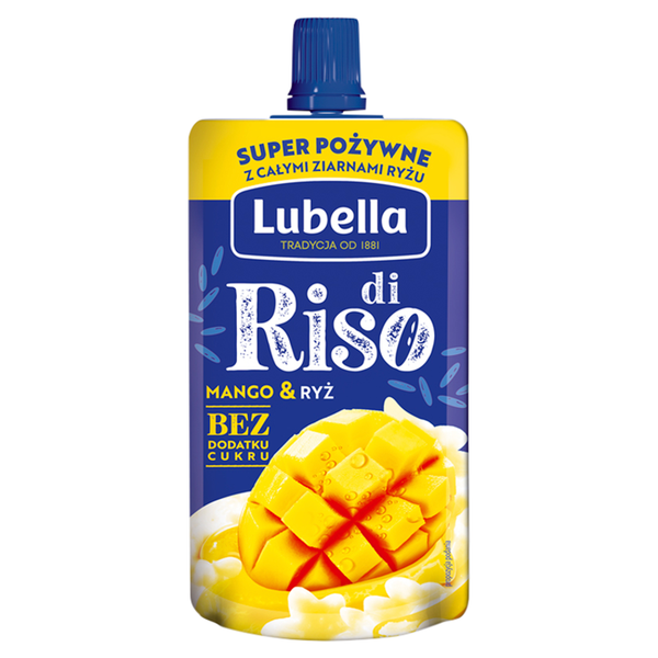 Lubella Di Riso Przekąska mango & ryż 100 g zdjęcie 1