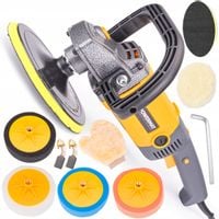 Polerka SAMOCHODOWA Do Lakieru 2600W 4x Gąbka Filc PM0910