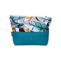 Kosmetyczka Tropikalna Abstrakcja - 25x20x7cm Rozmiar M