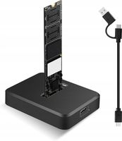 RUIZHI Docking Station do Dysków SSD M.2 NVMe SATA USB 3.1