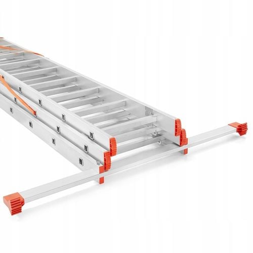 Drabina aluminiowa 3x15 HIGHER 150kg wielofunkcyjna PROFESJONALNA na Arena.pl
