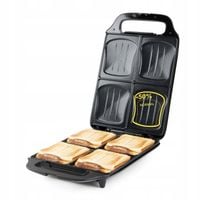 DOMO DO9296C Opiekacz XXL 4 Kanapki 1800W Ceramiczny PFAS Free