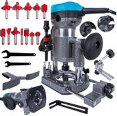 FREZARKA DO DREWNA GÓRNOWRZECIONOWA + FREZY MOCNA