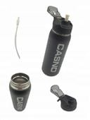Butelka termiczna 750 ml termos bidon sportowy CZARNA