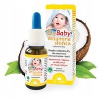 Dr. Jacob's Witamina D3 baby w kroplach 20 ml Dla Dzieci na Odporność