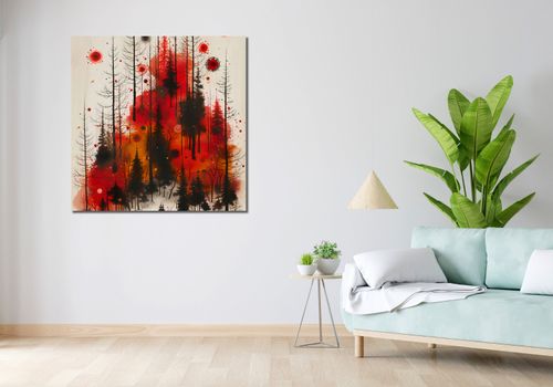 Obraz 100x100cm Światło w Mroku na Arena.pl
