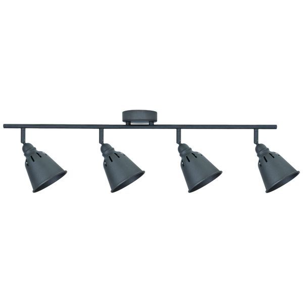 Plafon LAMPA sufitowa FIONA 4 311986 Polux metalowa OPRAWA regulowane retro reflektorki czarne zdjęcie 1