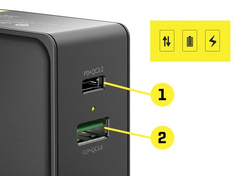 ROCK Ładowarka USB-C Quick Charge KABEL IPHONE 2M 2 Metry na Arena.pl