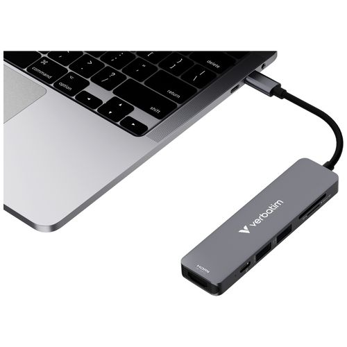adapter hub verbatim usb-c/hdmi/usb-a    3.2/usb-a 2.0/sd/microsd na Arena.pl