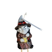 Świeca Dekoracyjna Biała Sojowa Naturalna Ozdobna Prezent Baba Jaga