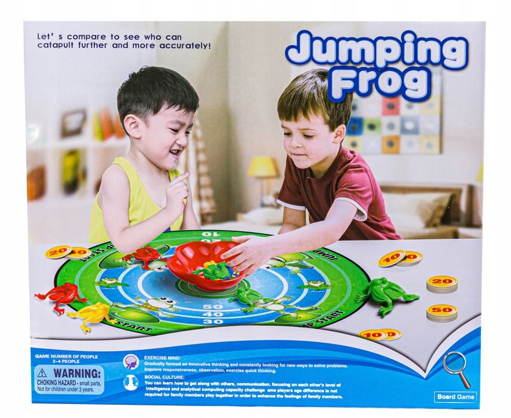 Gra Planszowa Skaczące Żabki, Jumping Frog zdjęcie 1