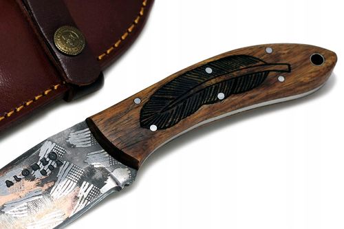 NÓŻ MYŚLIWSKI BUSHCRAFT taktyczny wojsko survival na Arena.pl