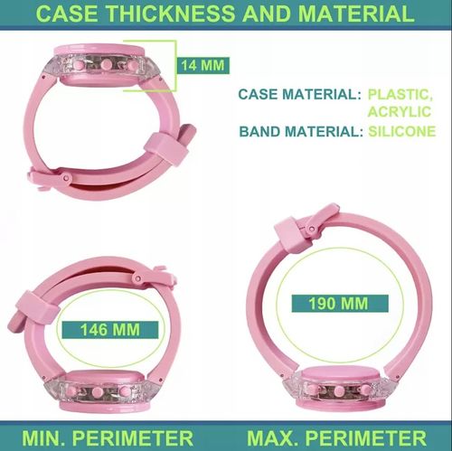 zegarek elektroniczny UNICORN jednorożec LED dla dziewczynki dziecka dzieci na Arena.pl