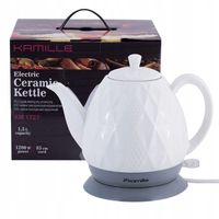 Elegancki Czajnik Elektryczny Ceramiczny Bezprzewodowy Kamille 1,5L