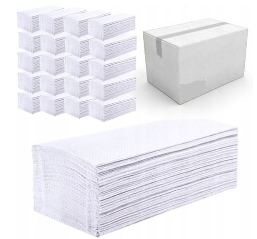 Ręcznik Papierowy ZZ Bio BIAŁY 25g GRUBY CELULOZA 1w 21X23 4000SZT na Arena.pl