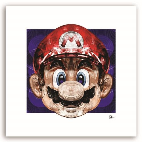 Obraz na płótnie - Canvas, Mario 40x40 na Arena.pl