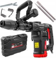 MŁOT WYBURZENIOWY UDAROWY DO KUCIA 20J SDS MAX 3000W + WALIZKA DŁUTA