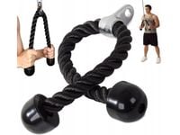 Uchwyt sznur do wyciągu górnego dolnego atlasu lina splot siłowy trening