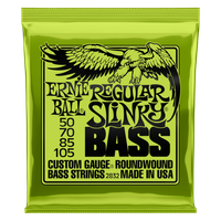 Struny do basu gitary basowej 4 strunowej 50-105 Ernie Ball 2832