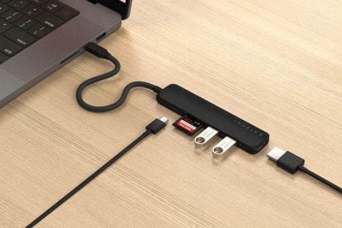 Hub USB Satechi 6-in-1 USB-C Slim Multiport Adapter USB-C na Arena.pl