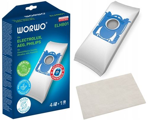 12 X WORKI DO ODKURZACZA ELECTROLUX PHILIPS AEG WORWO ELMB01 na Arena.pl