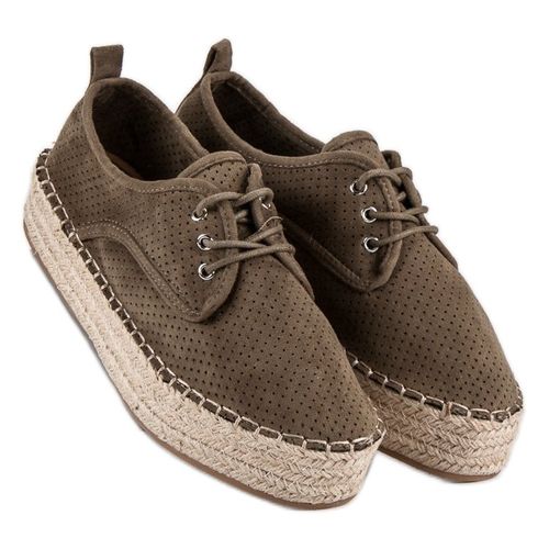 Ażurowe espadryle na platformie r.36 na Arena.pl