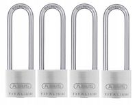 ZESTAW 4 KŁÓDEK ABUS DŁUGI PAŁĄK TITALIUM 64TI/30HB60 SYSTEM JEDNEGO KLUCZA