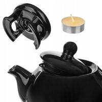 DZBANEK DO HERBATY Z PODRZEWACZEM NA HERBATĘ IMBRYK CZAJNIK 1L CERAMICZNY